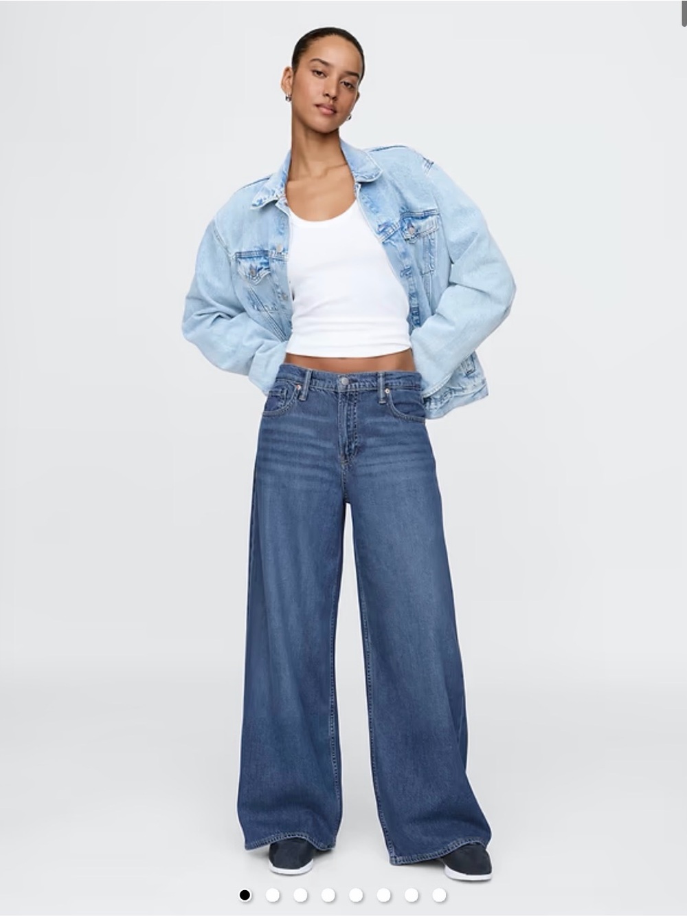 Gap Mid-Rise Ultrasoft Baggy Jeans